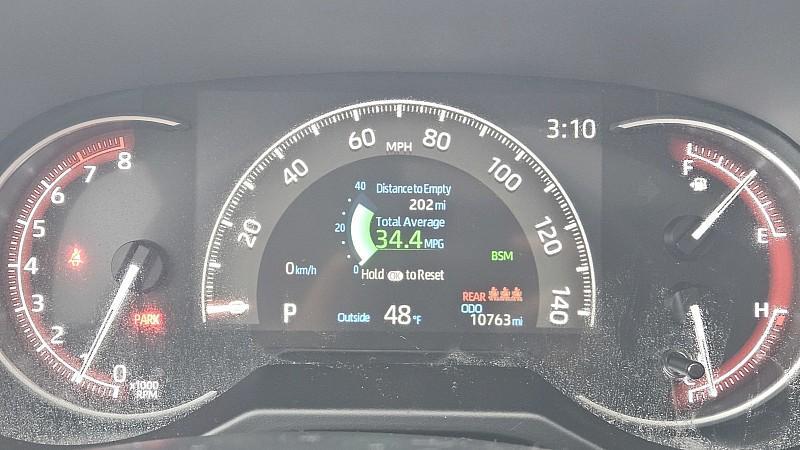 used 2025 Toyota RAV4 car, priced at $29,499