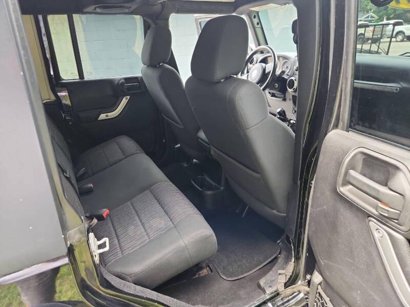 used 2011 Jeep Wrangler Unlimited car, priced at $10,995