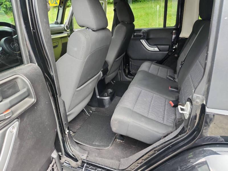 used 2011 Jeep Wrangler Unlimited car, priced at $10,995