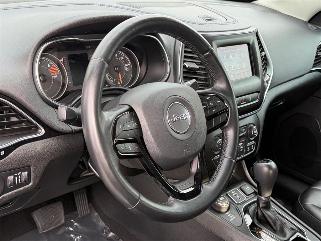 used 2021 Jeep Cherokee car, priced at $17,000