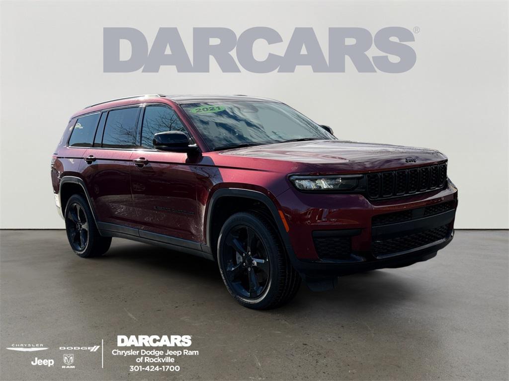 used 2021 Jeep Grand Cherokee L car, priced at $24,500