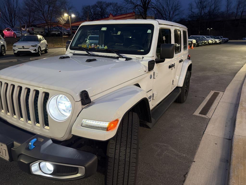 used 2022 Jeep Wrangler Unlimited 4xe car, priced at $27,000