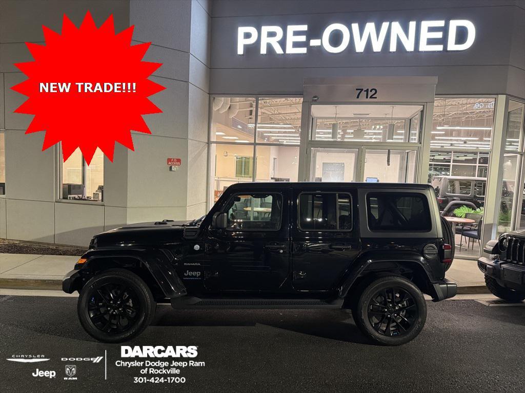 used 2023 Jeep Wrangler 4xe car, priced at $29,300