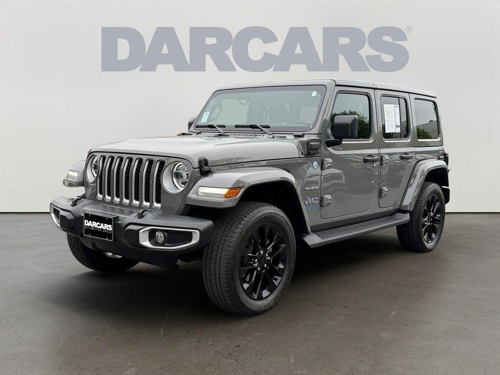 used 2022 Jeep Wrangler Unlimited 4xe car, priced at $30,700