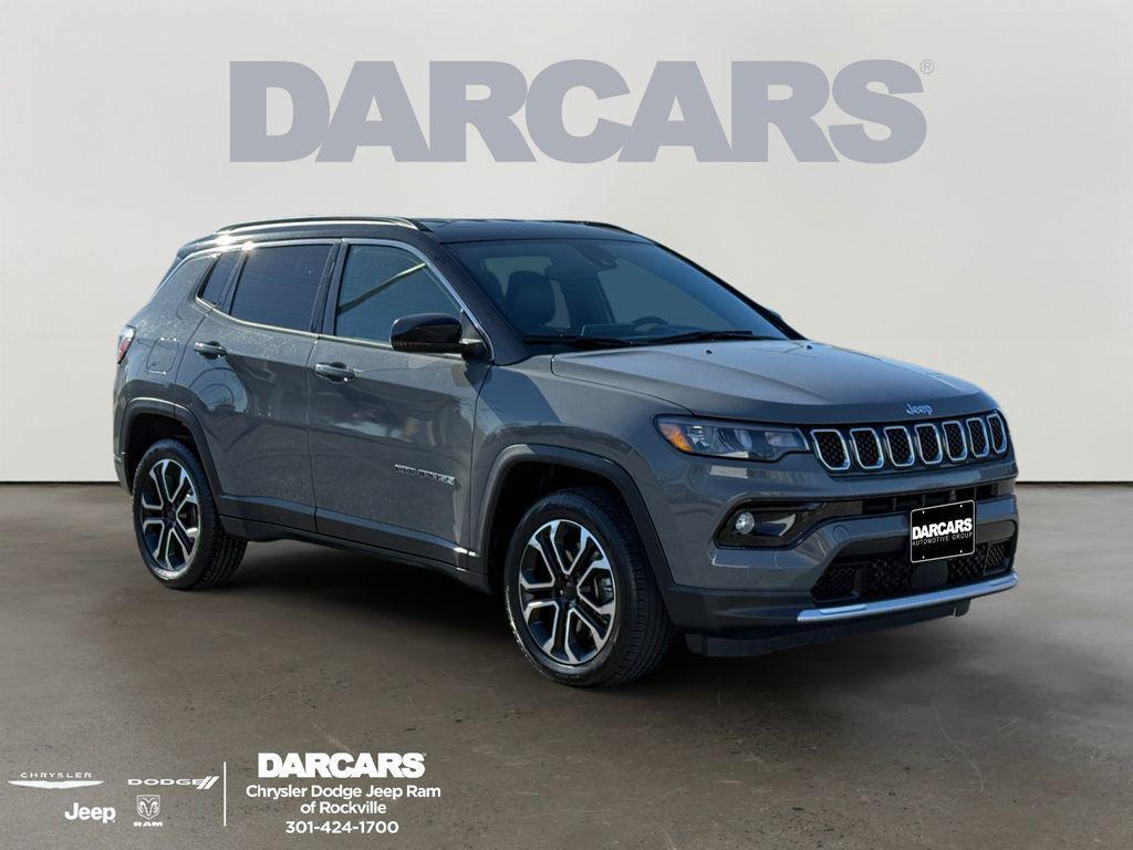 used 2024 Jeep Compass car, priced at $22,000