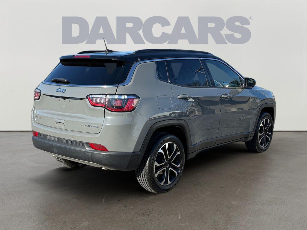 used 2024 Jeep Compass car, priced at $22,000