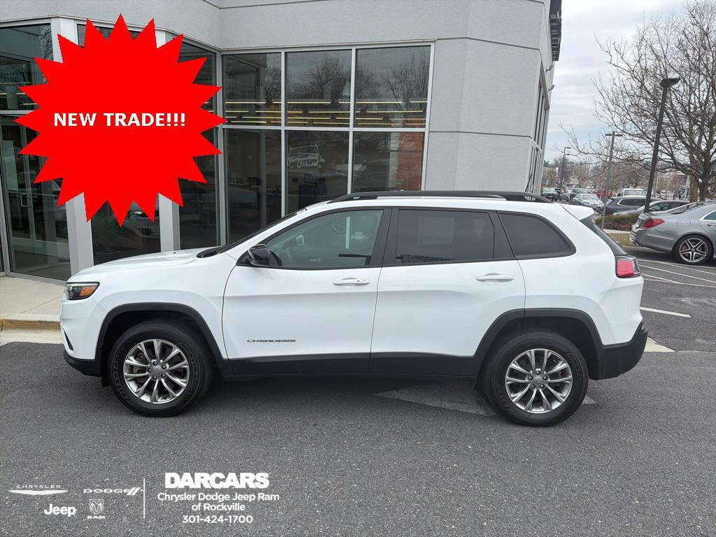 used 2022 Jeep Cherokee car, priced at $23,000