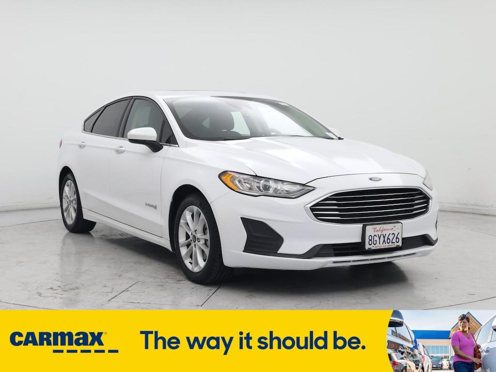 used 2019 Ford Fusion Hybrid car, priced at $14,998