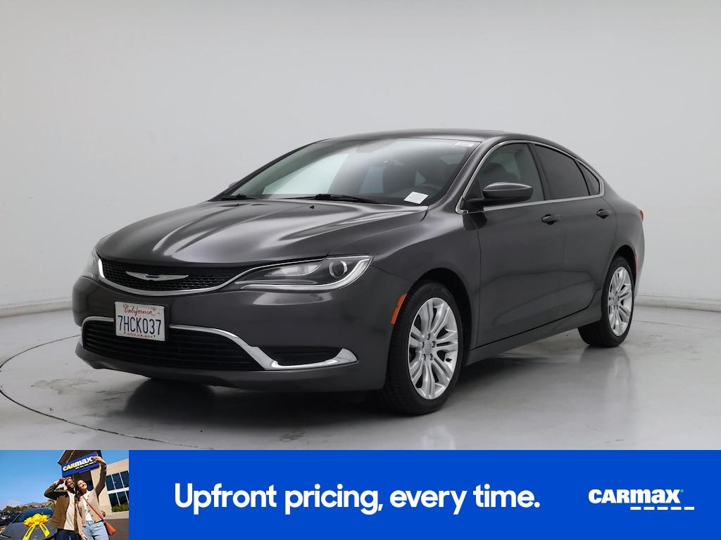 used 2015 Chrysler 200 car, priced at $14,599