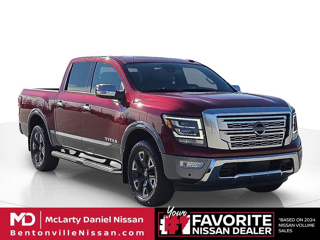 used 2021 Nissan Titan car, priced at $36,879