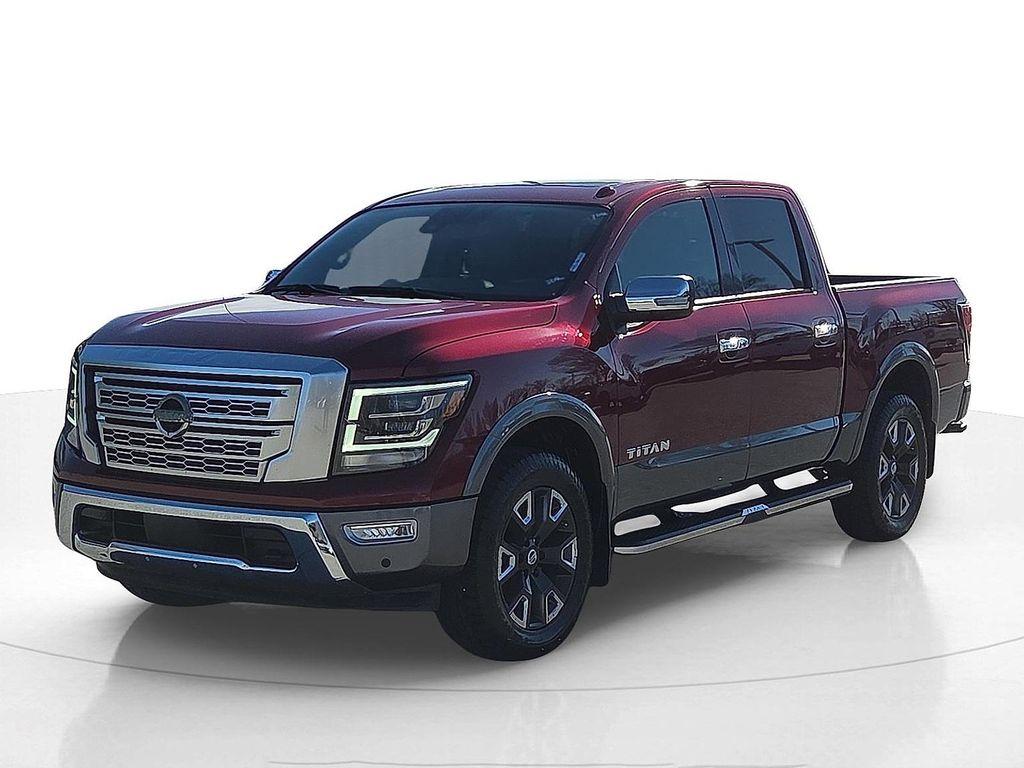 used 2021 Nissan Titan car, priced at $36,879