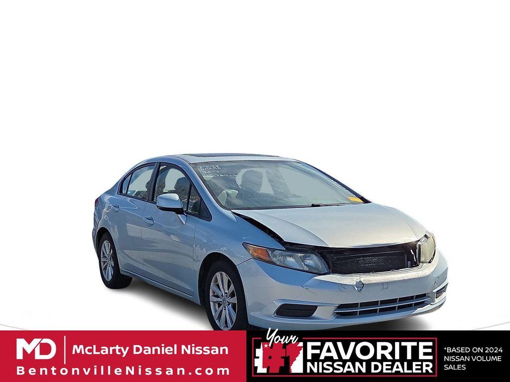 used 2012 Honda Civic car, priced at $9,388