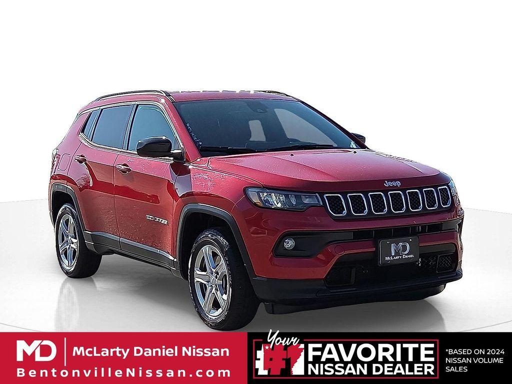 used 2024 Jeep Compass car, priced at $23,598