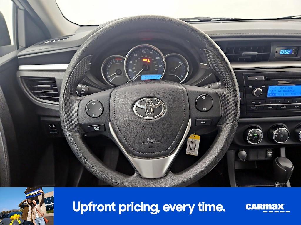 used 2015 Toyota Corolla car, priced at $18,998