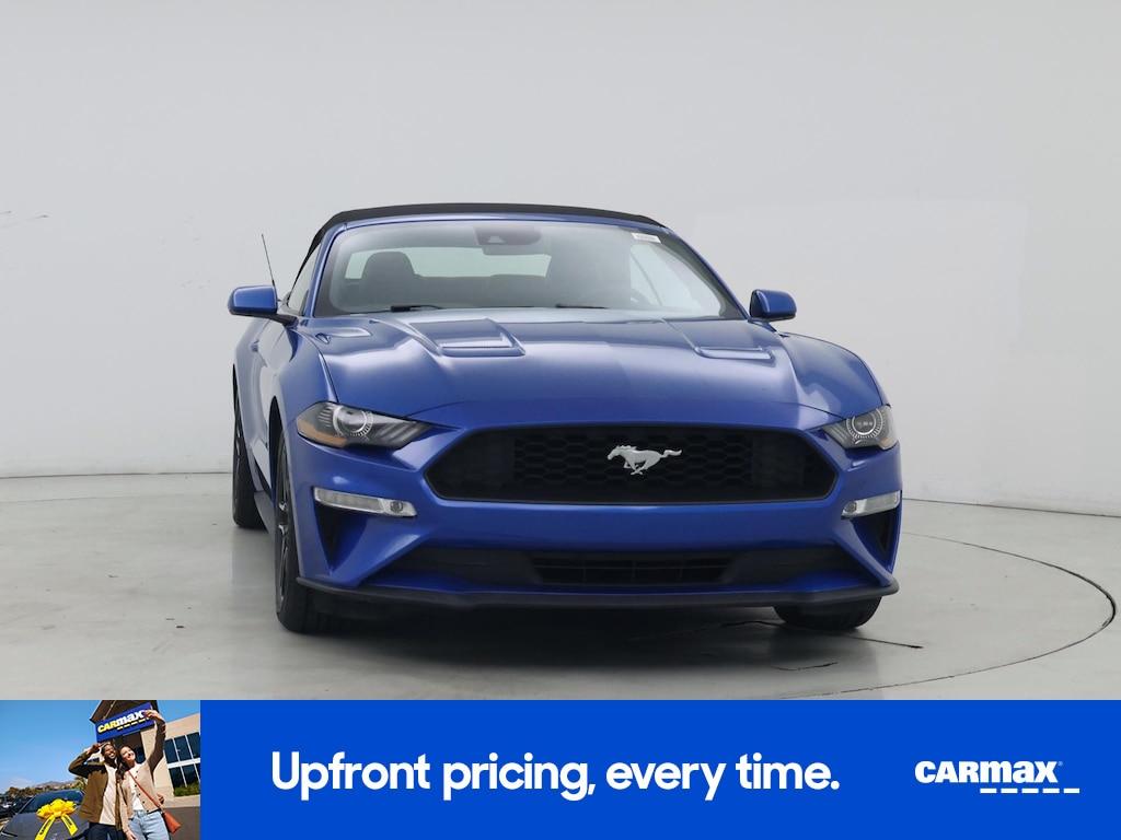 used 2021 Ford Mustang car, priced at $20,998