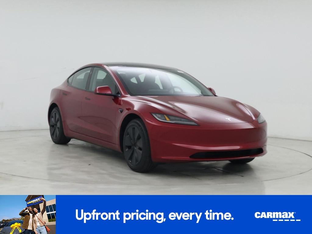 used 2025 Tesla Model 3 car, priced at $38,998
