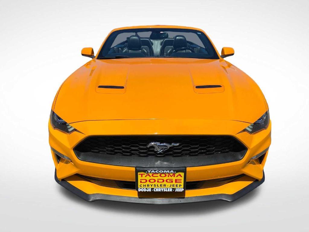 used 2018 Ford Mustang car, priced at $15,863