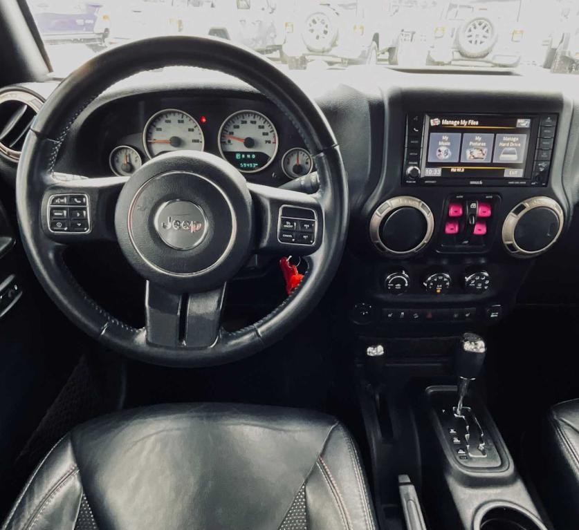 used 2016 Jeep Wrangler Unlimited car, priced at $23,587
