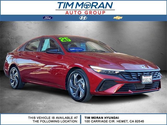 used 2025 Hyundai Elantra car, priced at $19,396