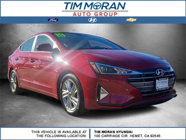 used 2019 Hyundai Elantra car, priced at $15,299