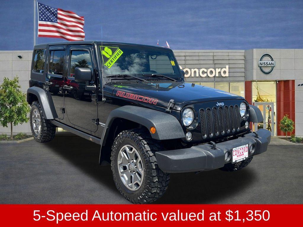 used 2015 Jeep Wrangler Unlimited car, priced at $19,988