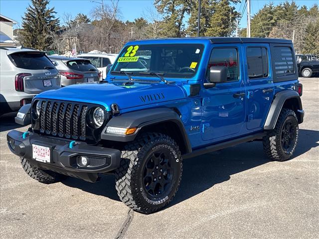 used 2023 Jeep Wrangler 4xe car, priced at $29,487