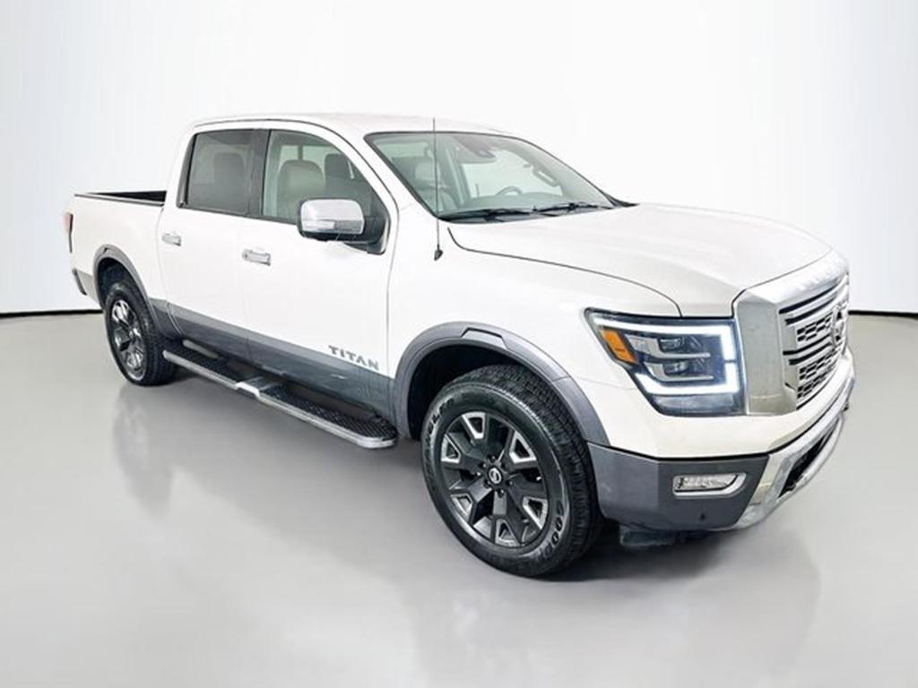 used 2021 Nissan Titan car, priced at $33,498