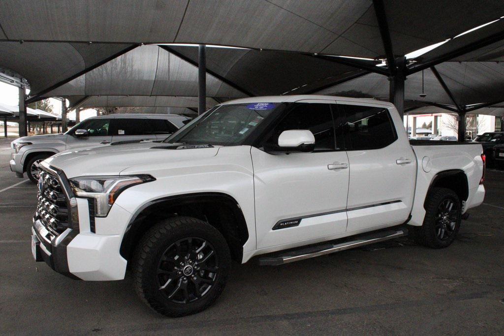 used 2022 Toyota Tundra Hybrid car, priced at $44,900