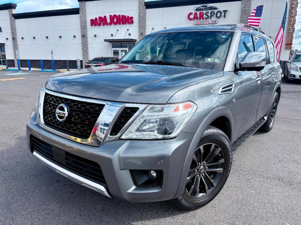 used 2017 Nissan Armada car, priced at $18,395