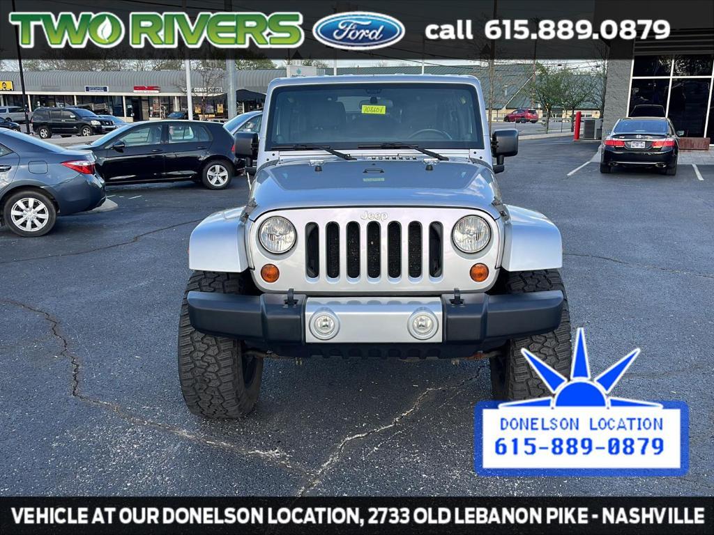 used 2011 Jeep Wrangler Unlimited car, priced at $16,788