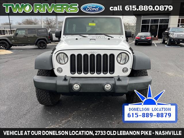 used 2014 Jeep Wrangler Unlimited car, priced at $13,388