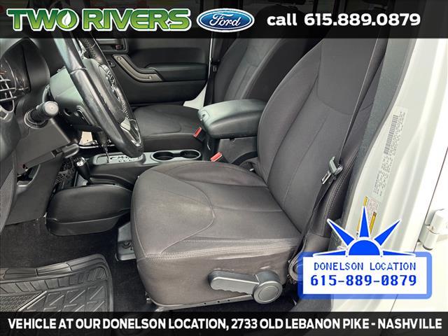 used 2014 Jeep Wrangler Unlimited car, priced at $13,388