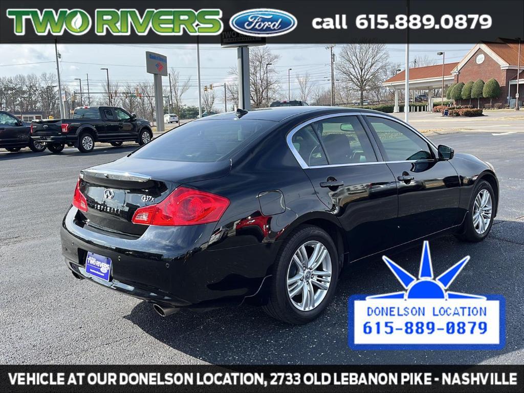 used 2013 INFINITI G37x car, priced at $9,388