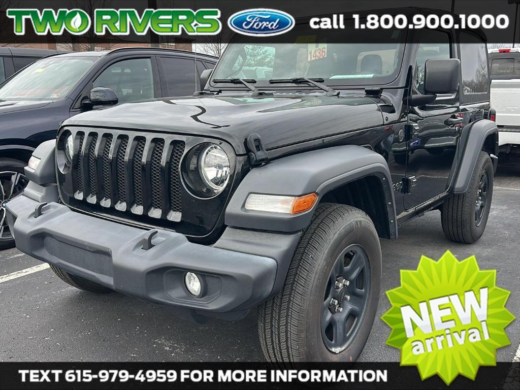 used 2023 Jeep Wrangler car, priced at $27,288