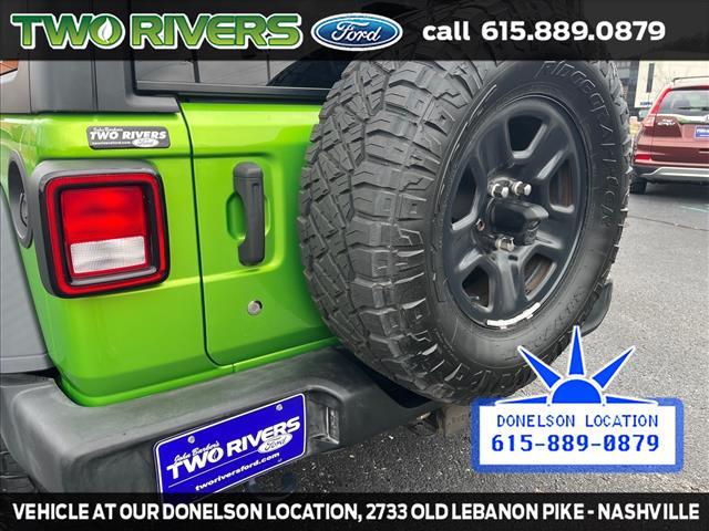 used 2018 Jeep Wrangler Unlimited car, priced at $19,788