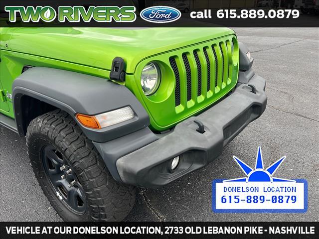 used 2018 Jeep Wrangler Unlimited car, priced at $19,788