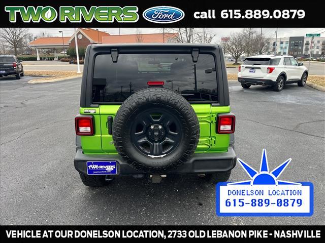 used 2018 Jeep Wrangler Unlimited car, priced at $19,788