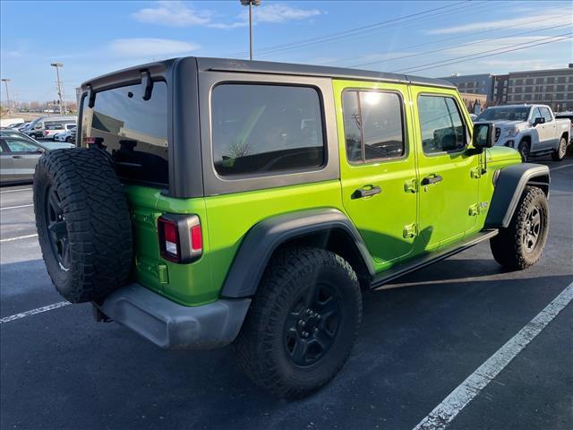 used 2018 Jeep Wrangler Unlimited car, priced at $20,188