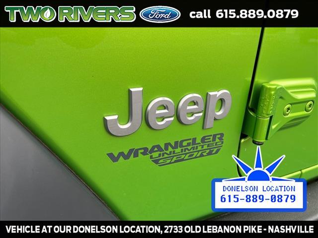 used 2018 Jeep Wrangler Unlimited car, priced at $19,788