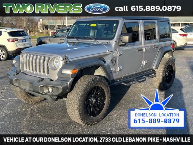 used 2019 Jeep Wrangler Unlimited car, priced at $20,722