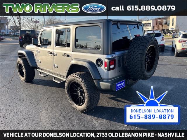 used 2019 Jeep Wrangler Unlimited car, priced at $20,722