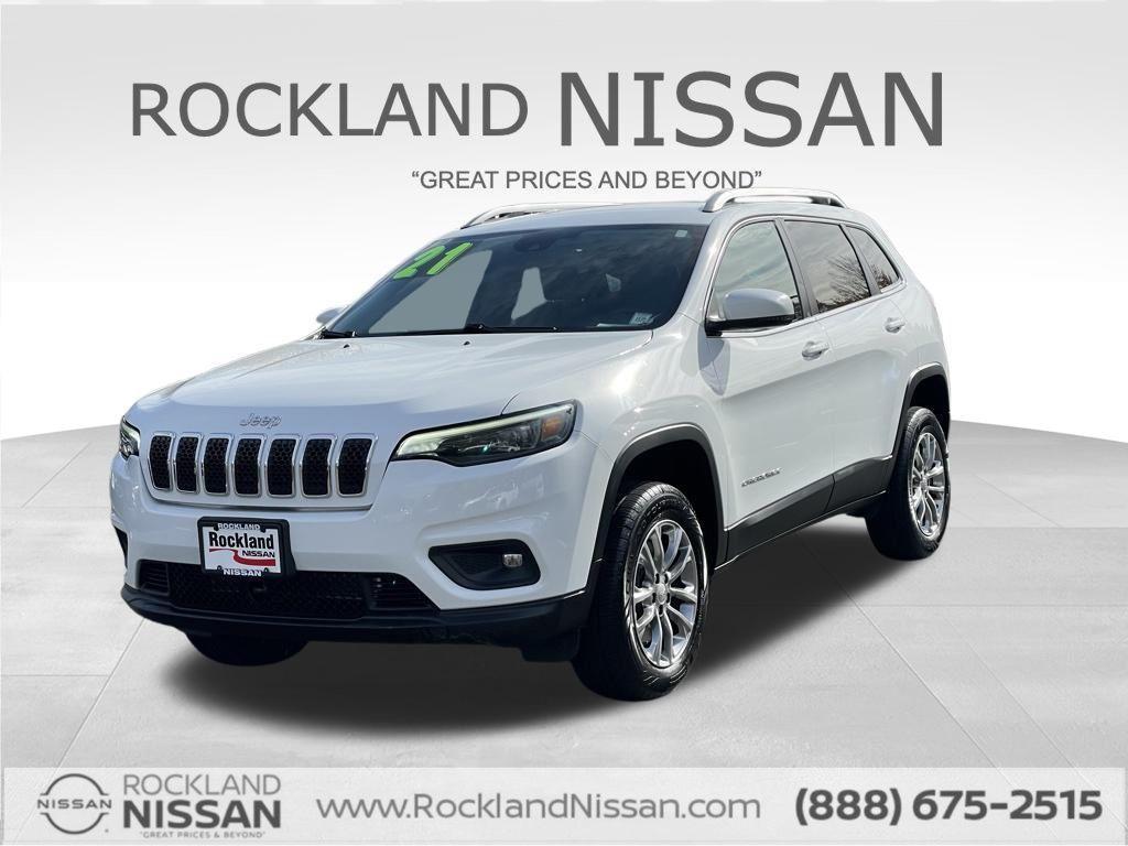 used 2021 Jeep Cherokee car, priced at $17,250