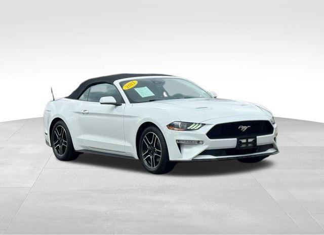 used 2021 Ford Mustang car, priced at $18,490