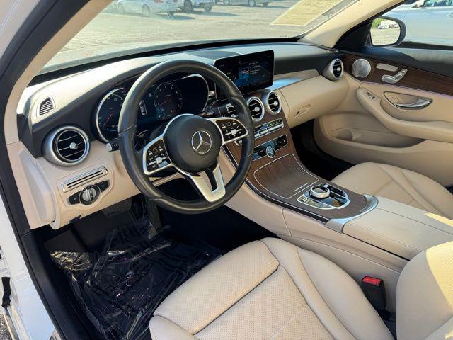 used 2021 Mercedes-Benz C-Class car, priced at $26,990