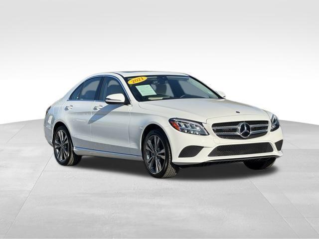 used 2021 Mercedes-Benz C-Class car, priced at $26,990