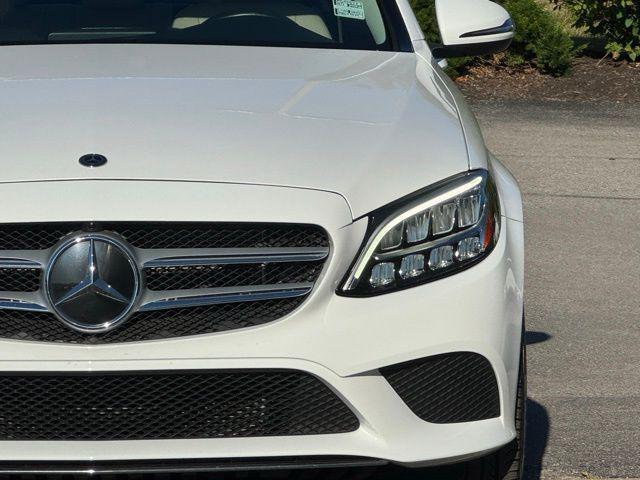 used 2021 Mercedes-Benz C-Class car, priced at $26,990