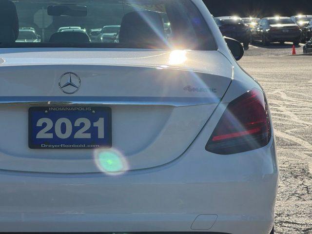 used 2021 Mercedes-Benz C-Class car, priced at $26,990