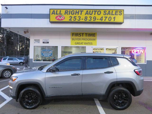 used 2021 Jeep Compass car, priced at $20,991