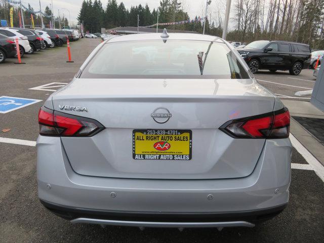 used 2025 Nissan Versa car, priced at $19,991