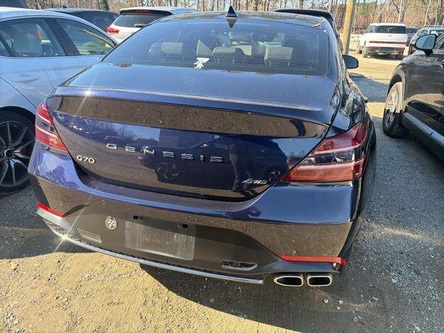 used 2023 Genesis G70 car, priced at $30,998